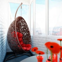 Swing in the apartment: views, choice of installation location, the best photos and ideas for the interior-18