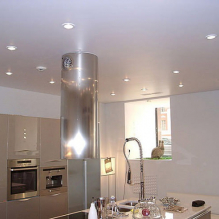 Design options for stretch ceilings in the kitchen-14