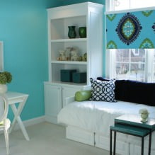 Tiffany color in the interior: a stylish shade of turquoise in your home-6