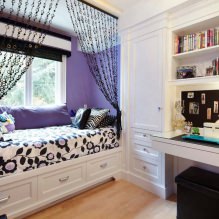 Bedroom design for a girl: photo, design features-12