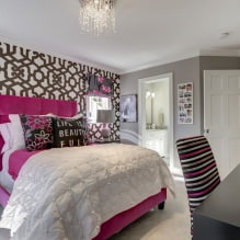 Bedroom design for a girl: photo, design features-9