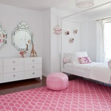 Schlafzimmerdesign für ein Mädchen: Foto, Designmerkmale-7