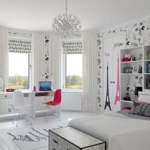 Bedroom design for a girl: photos, design features-4