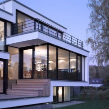Panorámás ablakokkal rendelkező házak: 70 legjobb inspiráló fotó és megoldás-20