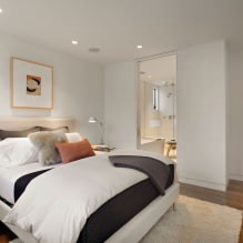Spanndecken im Schlafzimmer: 60 moderne Optionen, Foto im Innenraum-2