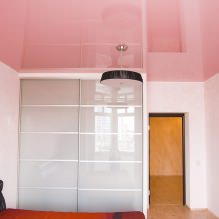 Spanndecken im Schlafzimmer: 60 moderne Optionen, Fotos im Innenraum-24