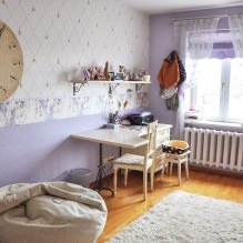 Choosing a wallpaper for a children's room: 77 modern photos and ideas-12