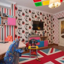 Choosing a wallpaper for a children's room: 77 modern photos and ideas-1