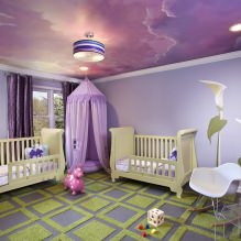 Háttérkép kiválasztása gyermekszobához: 77 modern fotó és ötlet-9