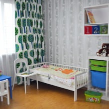 Háttérkép kiválasztása gyermekszobához: 77 modern fotó és ötlet-6