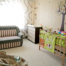 Háttérkép kiválasztása gyermekszobához: 77 modern fotó és ötlet-2