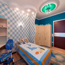 Choosing a wallpaper for a children's room: 77 modern photos and ideas-14
