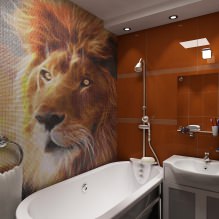 Moderní interiér koupelny: 60 nejlepších fotografií a designových nápadů-3