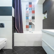 Interiér koupelny v moderním stylu: 60 nejlepších fotografií a nápadů pro design-4