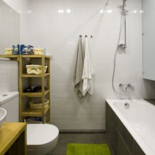 Fürdőszobabelső modern stílusban: 60 legjobb fotó és ötlet a tervezéshez-15