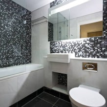 Interiér koupelny v moderním stylu: 60 nejlepších fotografií a nápadů pro design-13