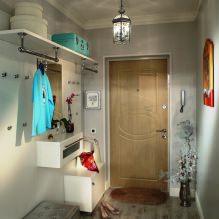 Wie schön, einen Flur in einer Wohnung zu gestalten: Gestaltungsideen, Layout und Anordnung-9