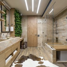 Modernong interior sa eco-style: mga tampok sa disenyo, 60 larawan-9