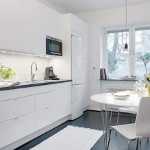 Skandinavischer Stil im Inneren einer Wohnung und eines Hauses-8