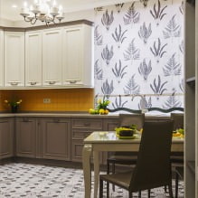 How to choose curtains for the kitchen and not regret it? - we understand all the nuances-23