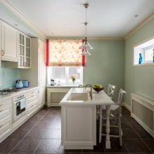How to choose curtains for the kitchen and not regret it? - we understand all the nuances-22