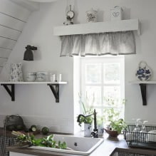 How to choose curtains for the kitchen and not regret it? - we understand all the nuances-7