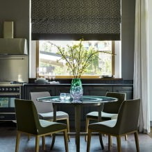 How to choose curtains for the kitchen and not regret it? - we understand all the nuances-11