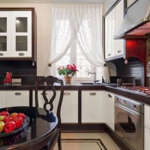 How to choose curtains for the kitchen and not regret it? - we understand all the nuances-8