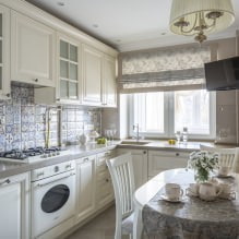 How to choose curtains for the kitchen and not regret it? - we understand all the nuances-5