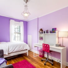 Interior in purple tones: combinations, an overview of the rooms, 70 photos-4