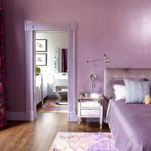 Interior in purple tones: combinations, an overview of the rooms, 70 photos-7