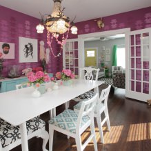 Interior in purple tones: combinations, an overview of the rooms, 70 photo-0