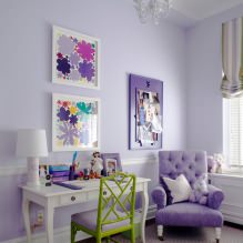 Interior in purple tones: combinations, an overview of the rooms, 70 photos-17