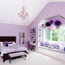 Interior in purple tones: combinations, an overview of the rooms, 70 photos-3