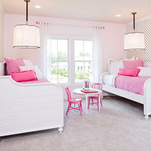 Design of a children's room for a girl-3
