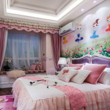 Design of a children's room for a girl-4