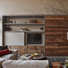 The use of wood in the interior: photos, 77 applications-5