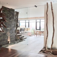 The use of wood in the interior: photos, 77 applications-10