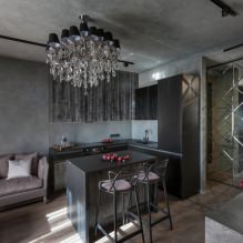 Modern chandeliers in the interior: photos, views, design, styles, room-by-room overview-8