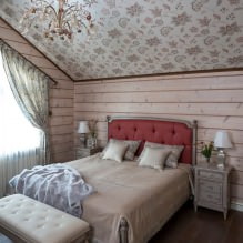 Curtains in a wooden house: design features, types, 80 photos-18