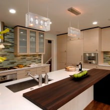 Beige im Inneren der Küche: Design, Stil, Kombinationen (60 Fotos) -14