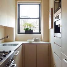 Beige im Inneren der Küche: Design, Stil, Kombinationen (60 Fotos) -5