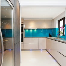 Beige im Inneren der Küche: Design, Stil, Kombinationen (60 Fotos) -13