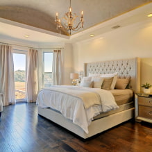 Light colors in the interior of the bedroom: design features of the room, 55 photos-12