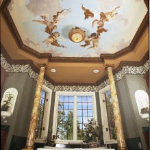 Interior decoration with frescoes: photos, features, types, choice of design and style-17