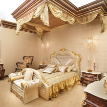 Barokk stílus a lakás belsejében: tervezési jellemzők, dekoráció, bútorok és dekoráció-24