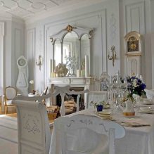Barokk stílus a lakás belsejében: tervezési jellemzők, dekoráció, bútorok és dekoráció-8