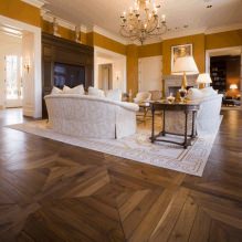 Parquet in the interior: types, choice of colors, methods of laying, 70 photos-6