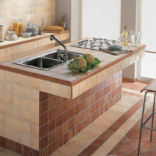 Hogyan válasszuk ki a konyhapult színét: 60+ legjobb kombináció a belső tér kiegészítésére-1
