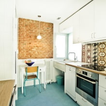 Weiße Küche mit Holzarbeitsplatte: 60 moderne Fotos und Gestaltungsmöglichkeiten-2